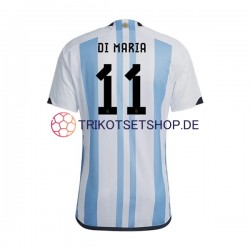 Argentinien Di Maria 11 World Cup 2022 Herren Trikot Heim Kurzarm