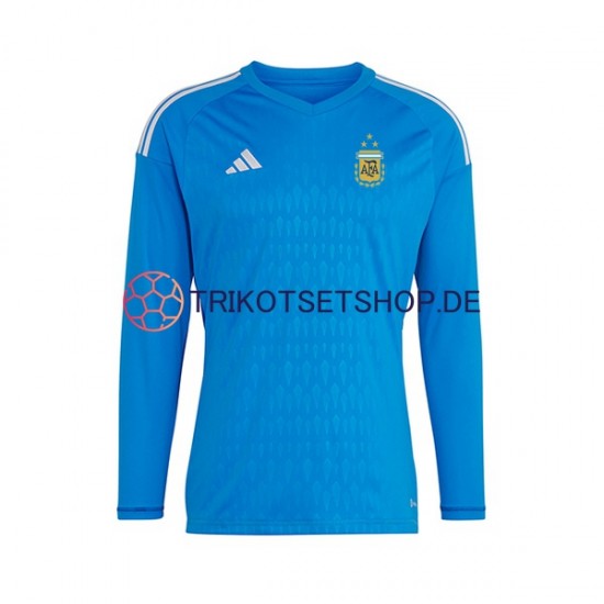 Argentinien 2023 Torwart Herren Trikot Ausweich Langarm