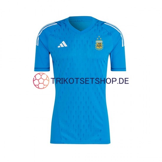 Argentinien 2023 Torwart Herren Trikot Ausweich Kurzarm