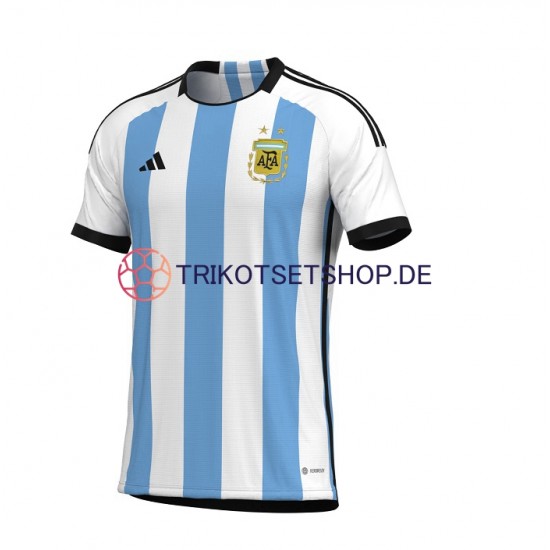 Argentinien World Cup 2022 Herren Trikot Heim Kurzarm