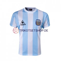 Argentinien Retro 1986 Herren Trikot Heim Kurzarm