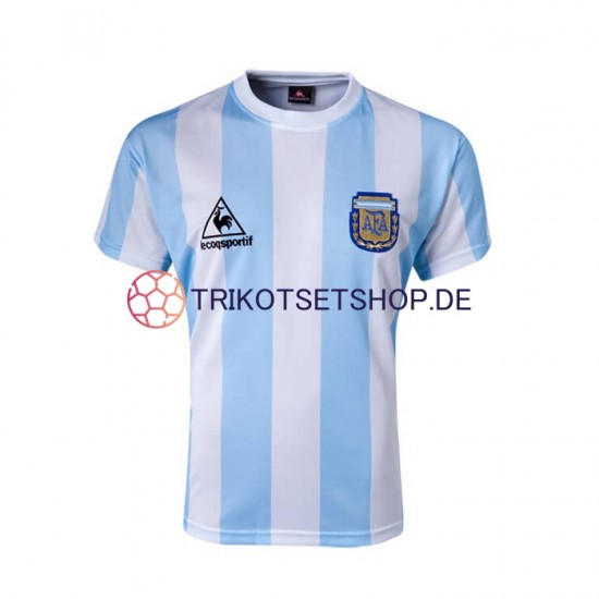 Argentinien Retro 1986 Herren Trikot Heim Kurzarm
