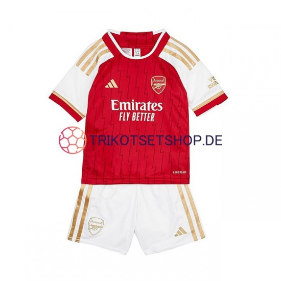 Arsenal 2023-2024 Kinder Trikotset Heim Kurzarm