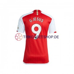 Arsenal Gabriel Jesus 9 2023-2024 Herren Trikot Heim Kurzarm