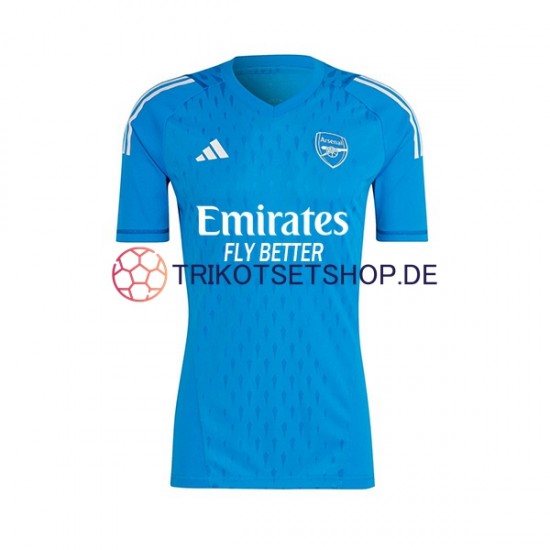Arsenal 2023-2024 Torwart Herren Trikot Auswärts Kurzarm