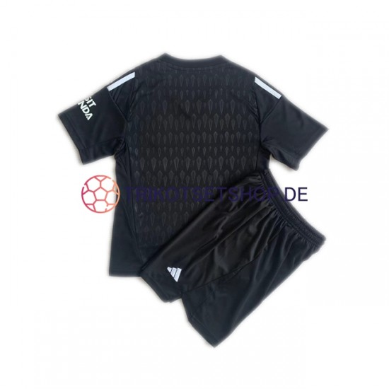 Arsenal 2023-2024 Torwart Kinder Trikotset Heim Kurzarm
