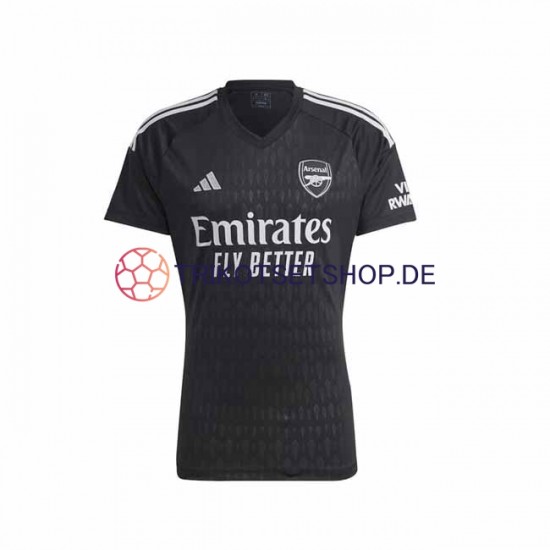 Arsenal 2023-2024 Torwart Herren Trikot Heim Kurzarm