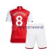 Arsenal Martin Odegaard 8 2023-2024 Kinder Trikotset Heim Kurzarm
