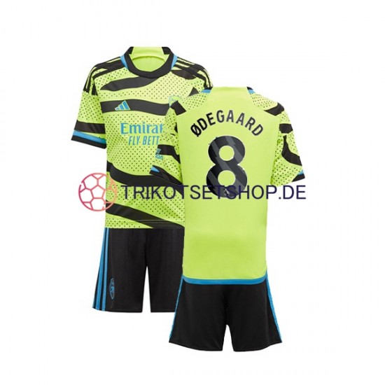 Arsenal Odegaard 8 2023-2024 Kinder Trikotset Auswärts Kurzarm