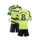 Arsenal Odegaard 8 2023-2024 Kinder Trikotset Auswärts Kurzarm