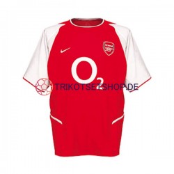 Arsenal Retro 2002 Herren Trikot Heim Kurzarm
