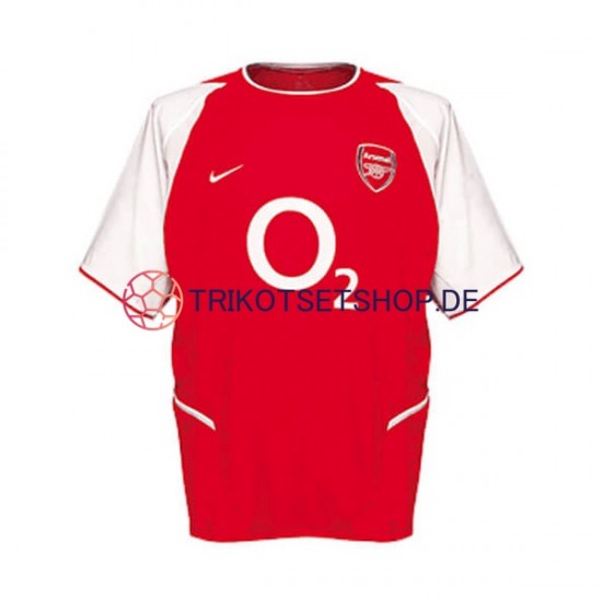 Arsenal Retro 2002 Herren Trikot Heim Kurzarm