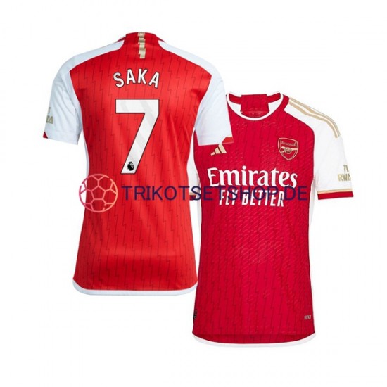 Arsenal Saka 7 2023-2024 Herren Trikot Heim Kurzarm
