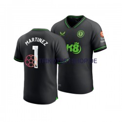 Aston Villa Emiliano Martinez 1 2023-2024 Torwart Herren Trikot Heim Kurzarm