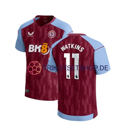 Aston Villa Ollie Watkins 11 2023-2024 Herren Trikot Heim Kurzarm