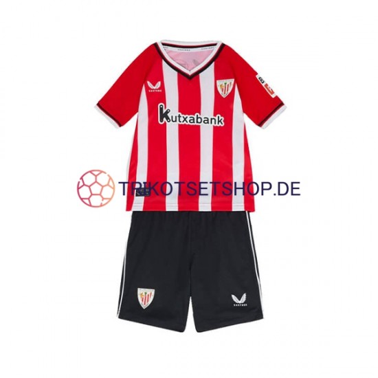 Athletic Bilbao 2023-2024 Kinder Trikotset Heim Kurzarm