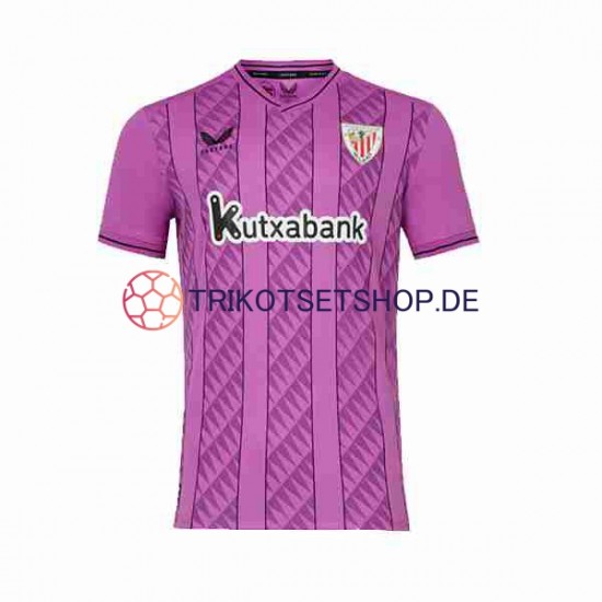 Athletic Bilbao 2023-2024 Torwart Herren Trikot Auswärts Kurzarm