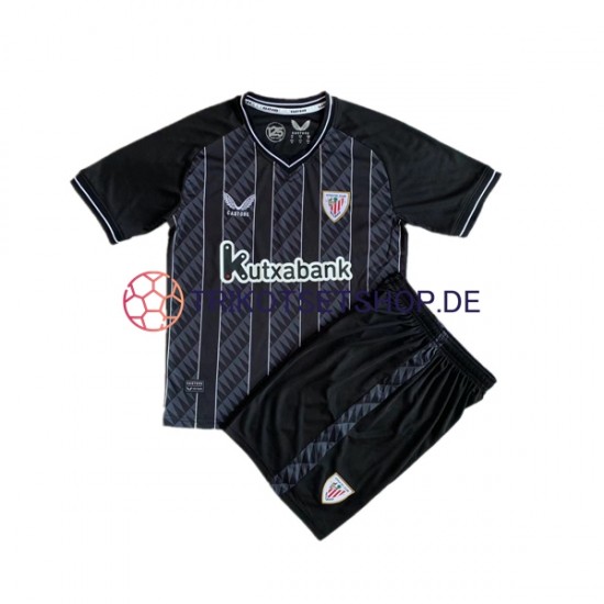 Athletic Bilbao 2023-2024 Torwart Kinder Trikotset Heim Kurzarm
