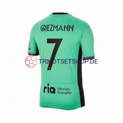 Atlético Madrid Antoine Griezmann 7 2023-2024 Herren Trikot Ausweich Kurzarm