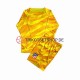 Atlético Madrid 2023-2024 Torwart Kinder Trikotset Langarm Orange