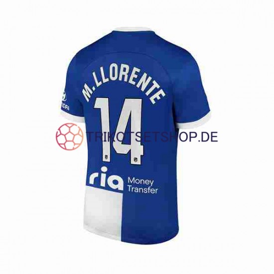 Atlético Madrid Marcos Llorente 14 2023-2024 Herren Trikot Auswärts Kurzarm