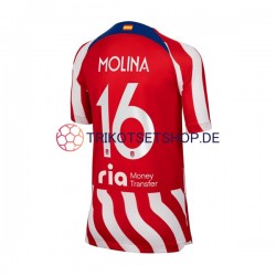 Atlético Madrid Nahuel Molina 16 2022-2023 Herren Trikot Heim Kurzarm