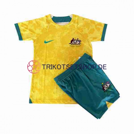 Australien 2022 Kinder Trikotset Heim Kurzarm