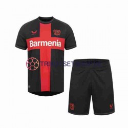 Bayer 04 Leverkusen 2023-2024 Kinder Trikotset Heim Kurzarm