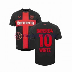 Bayer 04 Leverkusen Florian Wirtz 10 2023-2024 Herren Trikot Heim Kurzarm