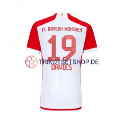 FC Bayern München Alphonso Davies 19 2023-2024 Herren Trikot Heim Kurzarm