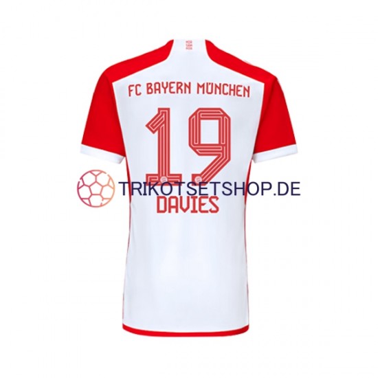 FC Bayern München Alphonso Davies 19 2023-2024 Herren Trikot Heim Kurzarm