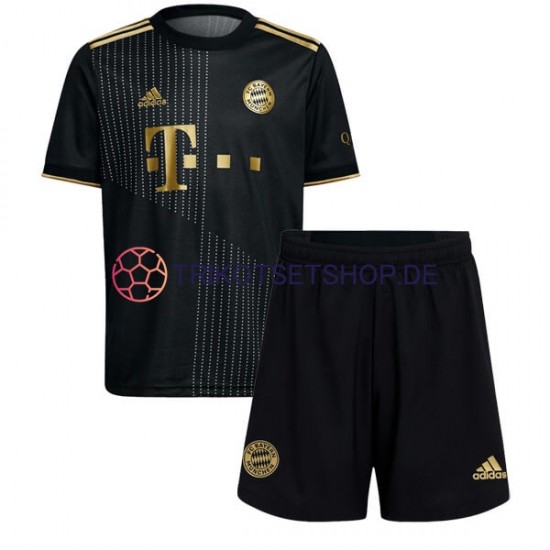 FC Bayern München 2021-2022 Kinder Trikotset Auswärts Kurzarm