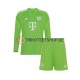 FC Bayern München 2023-2024 Torwart Kinder Trikotset Auswärts Langarm