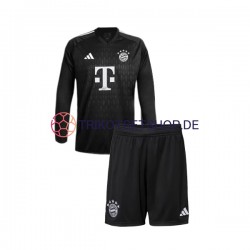 FC Bayern München 2023-2024 Torwart Kinder Trikotset Heim Langarm