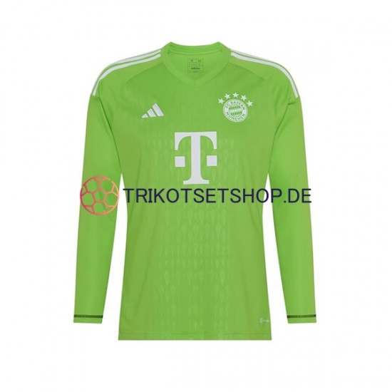 FC Bayern München Manuel Neuer 1 2023-2024 Torwart Herren Trikot Auswärts Langarm