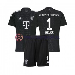 FC Bayern München Manuel Neuer 1 2023-2024 Torwart Kinder Trikotset Heim Kurzarm