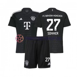 FC Bayern München Yann Sommer 27 2023-2024 Torwart Kinder Trikotset Heim Kurzarm