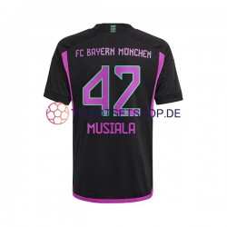 FC Bayern München Jamal Musiala 42 2023-2024 Herren Trikot Auswärts Kurzarm
