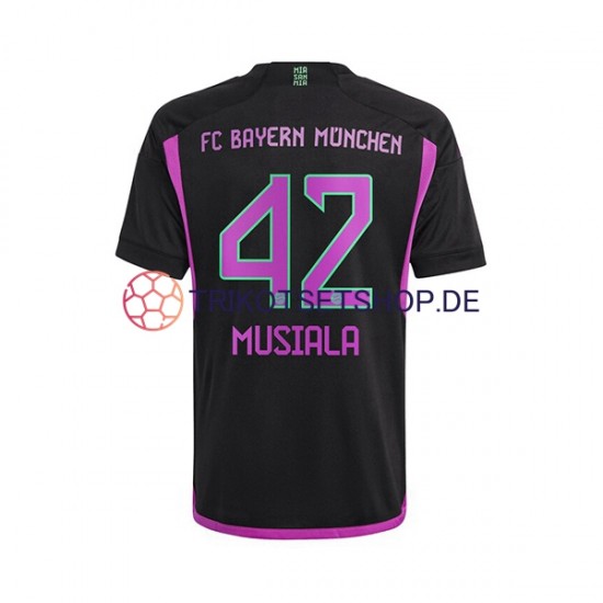 FC Bayern München Jamal Musiala 42 2023-2024 Herren Trikot Auswärts Kurzarm