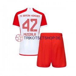 FC Bayern München Jamal Musiala 42 2023-2024 Kinder Trikotset Heim Kurzarm