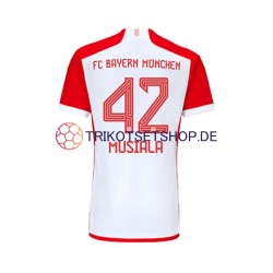 FC Bayern München Jamal Musiala 42 2023-2024 Herren Trikot Heim Kurzarm