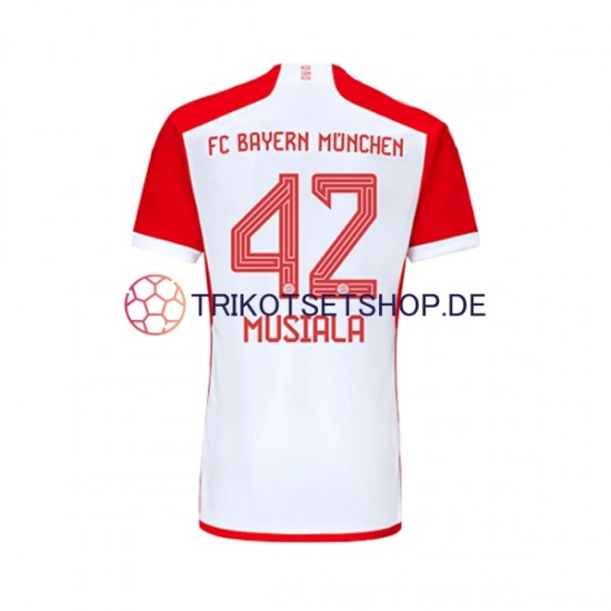 FC Bayern München Jamal Musiala 42 2023-2024 Herren Trikot Heim Kurzarm