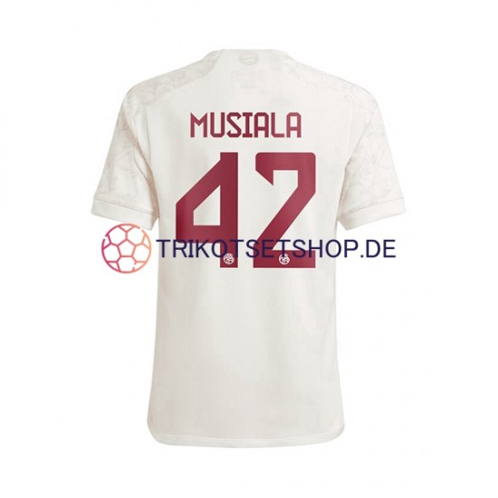 FC Bayern München Jamal Musiala 42 2023-2024 Herren Trikot Ausweich Kurzarm