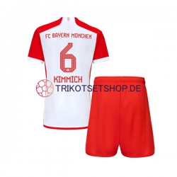 FC Bayern München Joshua Kimmich 6 2023-2024 Kinder Trikotset Heim Kurzarm