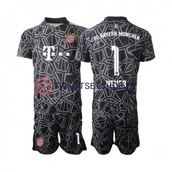 FC Bayern München Manuel Neuer 1 2022-2023 Torwart Kinder Trikotset Heim Kurzarm