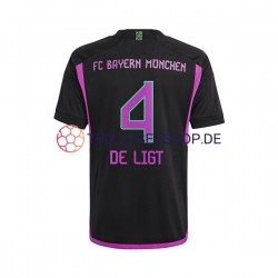 FC Bayern München Matthijs de Ligt 4 2023-2024 Herren Trikot Auswärts Kurzarm