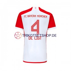 FC Bayern München Matthijs de Ligt 4 2023-2024 Herren Trikot Heim Kurzarm