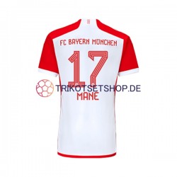 FC Bayern München Sadio Mane 17 2023-2024 Herren Trikot Heim Kurzarm