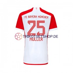 FC Bayern München Thomas Muller 25 2023-2024 Herren Trikot Heim Kurzarm