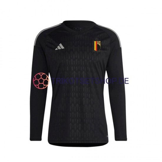 Belgien 2022 Torwart Herren Trikot Auswärts Langarm
